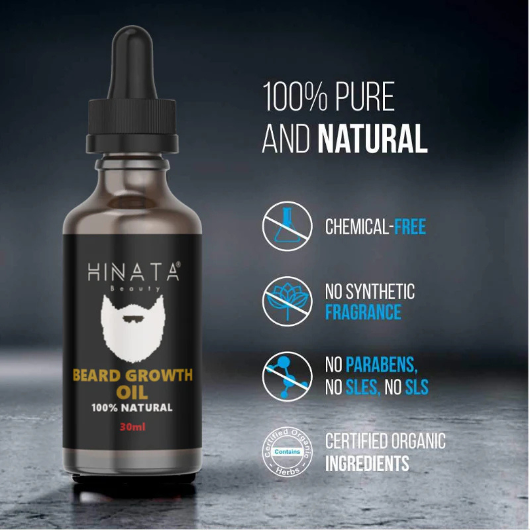 Hinata Beard Oil For Growth